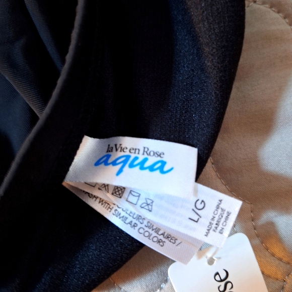 La Vie en Rose Aqua Tankini top - Picture 4 of 4